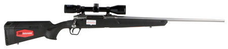 SAVAGE AXIS II XP S/S .243 22" 3-9X40 SS/BLACK SYN ERGO STOCK - for sale