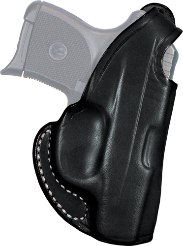 DESANTIS MAVERICK HOLSTER RH OWB LEATHER RUGER LCP II BLACK - for sale