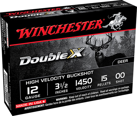 WIN DBLX 12GA 3.5" 00BK 15PLT 5/250 - for sale