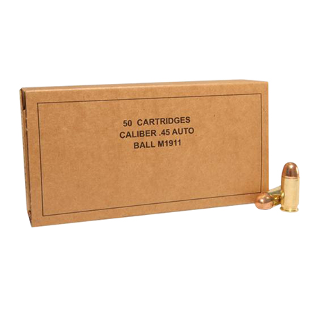 WINCHESTER SERVICE GRADE 45 ACP 230GR FMJ-RN 50RD 10BX/CS - for sale