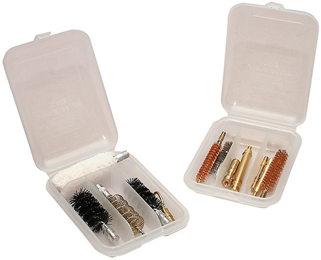 MTM JAG & BRUSH CASE 4-COMPARTMENTS CLEAR - for sale