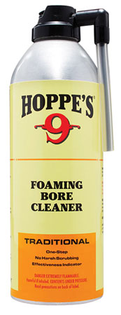 HOPPES FOAMING BORE CLEANER 12 OZ AEROSOL ( 10 PER CASE ) - for sale