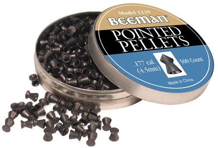 BEEMAN PELLETS .177 POINTED 8.56GR. 500 PACK - for sale