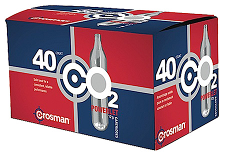 crosman - Powerlet - POWERLET 12G CO2 CARTRIDGES 40 CT for sale