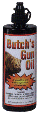 LYMAN BUTCH'S BENCH REST GUN OIL 4OZ. BOTTLE - for sale