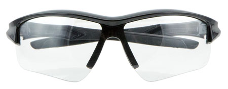 HOWARD LEIGHT ACADIA GLASSES BLACK FRAME/CLEAR LENS - for sale