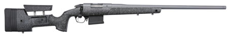 BERGARA HMR PRO 22-250 24" #5.5 GREY/BLACK MINI CHASSIS - for sale