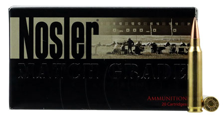 NOSLER MATCH GRADE 223REM 70GR RDF HPBT 20RD 20BX/CS - for sale