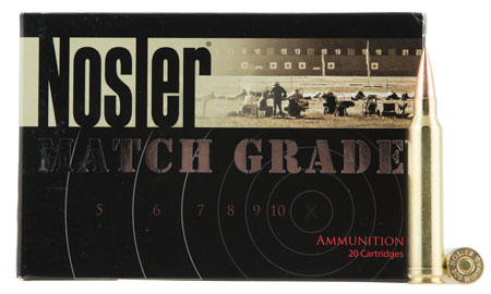 NOSLER MATCH GRADE 300WM 210GR REDUCED DRAG HPBT 20RD 10BX/CS - for sale