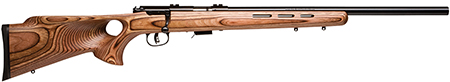 SAVAGE MARK II-BTV .22LR 21" HB ACCU TRIG BL/BRN LAM T-HOLE - for sale