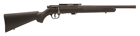 SAVAGE 93R17-FV-SR .17HMR 16.5" HB THREADED BLUED/BLACK - for sale