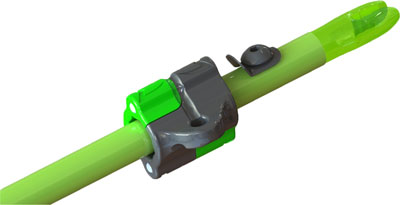 MUZZY BOWFISHING REPLACEMENT BOTTLE SLIDES 2EA SLIDE/STOP! - for sale