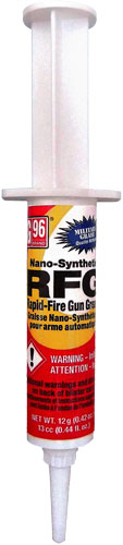 G96 CASE OF 12 RAPID FIRE GUN GREASE SYRINGE 13CC NANO SYN - for sale