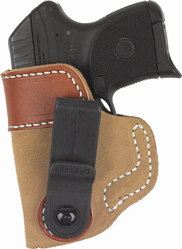 DESANTIS SOFT TUCK HOLSTER IWB LH LEATHER GLK 26,27 NATURAL - for sale