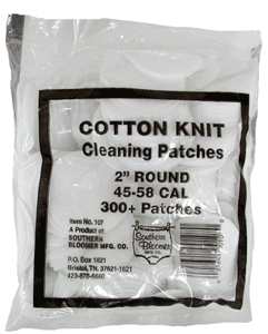 SOUTHERN BLOOMER 2" DIAMETER CLEANING PATCH 300-PACK - for sale