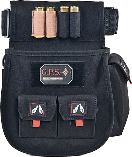 GPS DELUXE SHELL POUCH W/ TWIN POUCHES & WEB BELT BLK - for sale