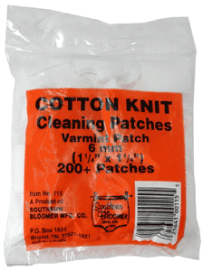 SOUTHERN BLOOMER .243/6MM/.25 CLEANING PATCH 200-PACK - for sale