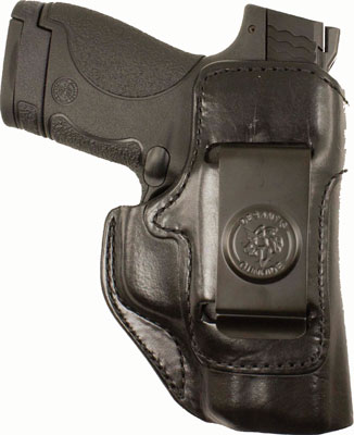 DESANTIS INSIDE HEAT HOLSTR RH IWB LEATHER RUGER SEC 9 BLK - for sale