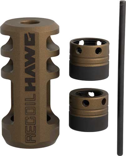 BROWNING RECOIL HAWG MUZZLE BRAKE SMOKED BRONZE W/TOOL - for sale