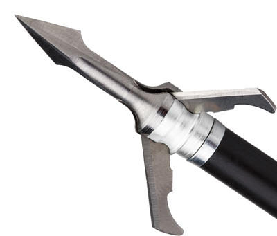 GRIM REAPER BROADHEAD FATAL STEEL 3-BLADE 100GR 1 1/4" CUT - for sale