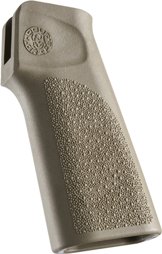 HOGUE AR15 15 DEGREE VERTICAL POLYMER NO FINGER GROOVES FDE - for sale