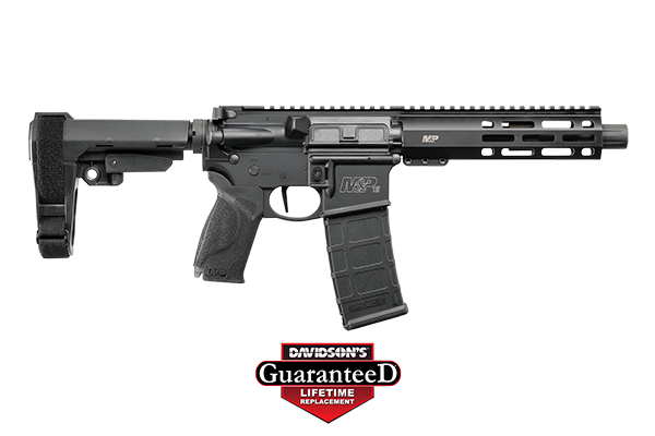 S&W M&P15 PISTOL 5.56 7.5" BBL 30-SHOT W/ SBA3 ADJ ARM BRACE - for sale