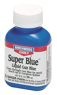 B/C SUPER BLUE LIQUID GUN BLUE 3 OZ. BOTTLE - for sale