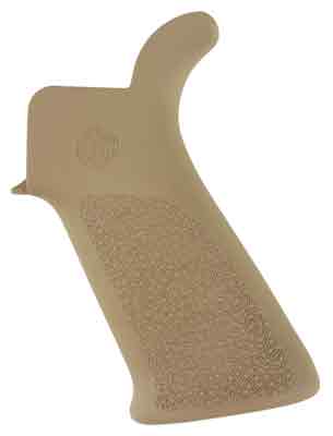 HOGUE AR-15 BEAVERTAIL GRIP NO FINGER GROOVES FDE - for sale