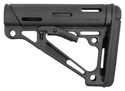 HOGUE AR-15 COLLAPSIBLE STOCK BLACK RUBBER COMMERCIAL - for sale