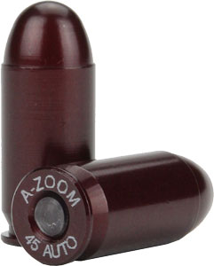 A-ZOOM METAL SNAP CAP .45ACP 5-PACK - for sale