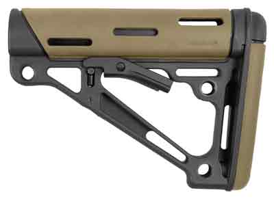 HOGUE AR-15 COLLAPSIBLE STOCK FLAT DARK EARTH RUBBER MILSPEC - for sale