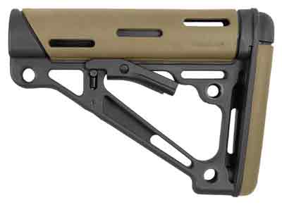 HOGUE AR-15 COLLAPSIBLE STOCK FDE RUBBER COMMERCIAL - for sale