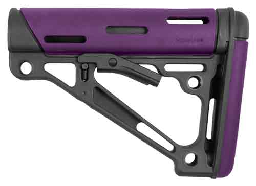 HOGUE AR-15 COLLAPSIBLE STOCK PURPLE RUBBER MIL-SPEC - for sale