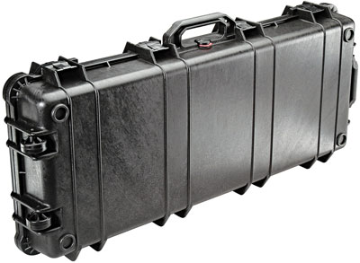 PELICAN 1700 CASE W/ WHEELS 3 PC FOAM FITS 34" GUNS BLACK - for sale