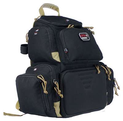 g outdoors - Handgunner - HANDGUNNER BACKPACK BLK/TAN for sale