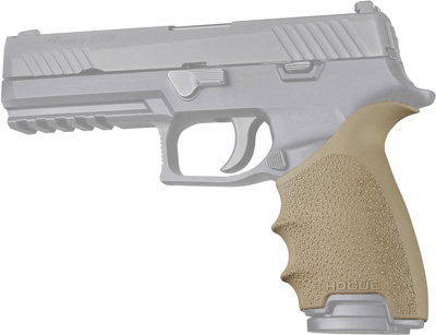 HOGUE HANDALL BEAVER TAIL GRIP SLEEVE SIG SAUER P320 FDE - for sale