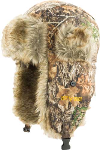HOT SHOT HF-3 SABRE TRAPPER HAT INSULATED RT-EDGE L/XL - for sale