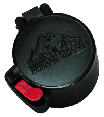 BUTLER CREEK FLIP OPEN #9 EYE SCOPE COVER BLACK - for sale