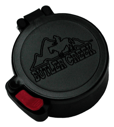 BUTLER CREEK FLIP OPEN #19 EYE SCOPE COVER BLACK - for sale