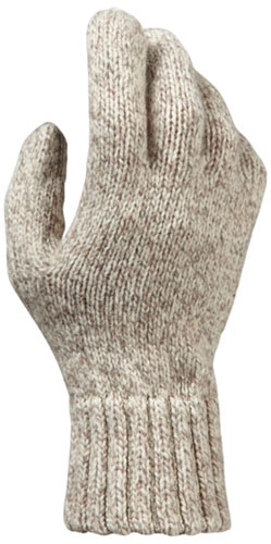 HOT SHOT BASICS RAGG WOOL GLOVE INSULATED OATMEAL - for sale