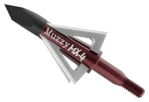 MUZZY BROADHEAD MX4 4-BLADE 100GR 1 1/8" CUT 3PK - for sale