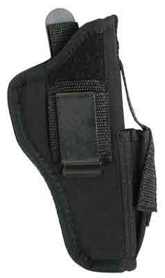 GUNMATE HIP HOLSTER AMBI #12 LARGE AUTOS 4"-5" BLACK - for sale