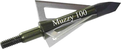 MUZZY BROADHEAD STANDARD XBOW 3-BLADE 100GR 1 3/16" CUT 6PK - for sale