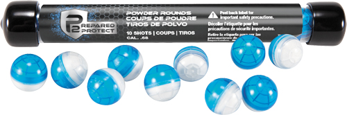 UMAREX T4E P2P 68 CAL POWDER BALL BLUE/WHITE 10-PACK - for sale
