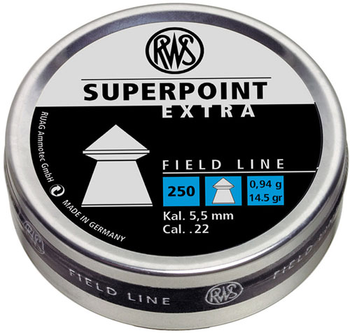 umarex - 2317410 - RWS PREM PLTS SUPERPT EXT .22 CAL 200CT for sale