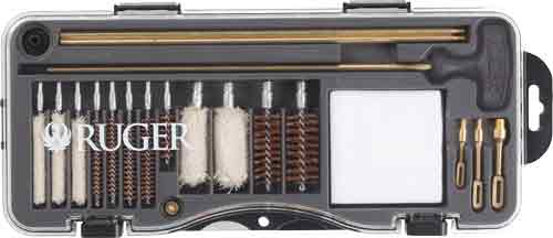 ALLEN RUGER RIFLE/SHOTGUN CLEANING KIT IN MOLDED TOOL BX - for sale