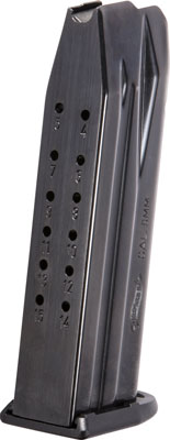 WALTHER MAGAZINE P99/PPQ 9MM LUGER 15RD BLUED STEEL - for sale