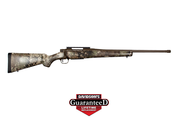 MOSSBERG PATRIOT PREDATOR 243 WIN 22" BROWN CERAKOTE/STRATA - for sale