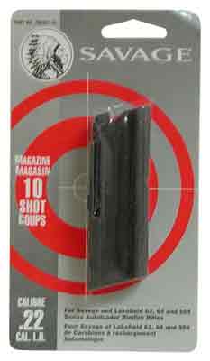SAVAGE MAG 64G  22LR BLUE 10-ROUND - for sale