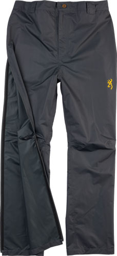 BG KANAWHA RAIN PANT X-LARGE CARBON GRAY W/LEG TO WAISTZPR! - for sale